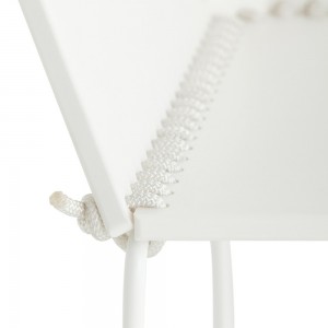 Silla Textile de Gandía Blasco. Silla con brazos de diseño para exterior.
