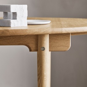 Mesa CH338 Dining Table extensible de Carl Hansen and Son. Mesas extensibles.