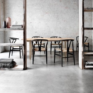 Mesa CH338 Dining Table extensible de Carl Hansen and Son. Mesas extensibles.
