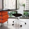 Silla de oficina Spoon Chair de Kartell. Diseño moderno para interior.