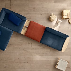 Sofá modular Embrace en tela de Carl Hansen and Son. Sofás de diseño moderno.