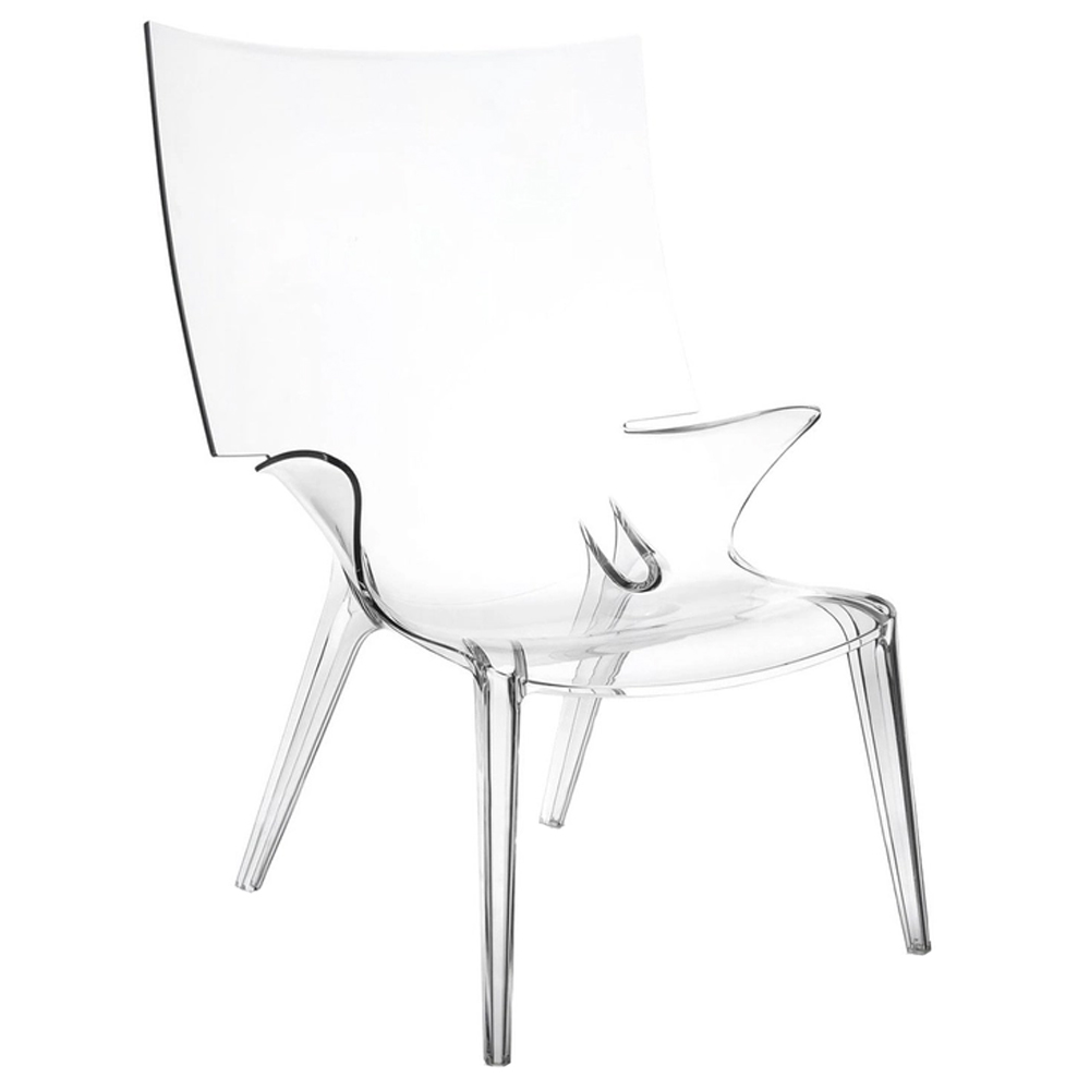 Sillón de diseño moderno Uncle Jim ideal para exteriores de Kartell.