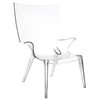 Sillón de diseño moderno Uncle Jim ideal para exteriores de Kartell.
