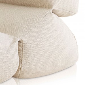 Sillón Grapy de Gandia Blasco. Sillón relleno de poliestireno para exterior.
