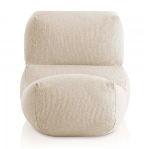 Sillón Grapy de Gandia Blasco. Sillón relleno de poliestireno para exterior.