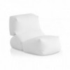 Sillón Grapy de Gandia Blasco. Sillón relleno de poliestireno para exterior.