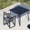 Silla Clack! de Gandia Blasco. Silla pleagble de diseño para exterior.