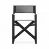 Silla Clack! de Gandia Blasco. Silla pleagble de diseño para exterior.