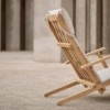 Tumbona para exteriores Outdoor Series BM5565 de Carl Hansen and Son con diseño moderno y elegante.