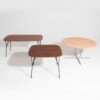 Mesa Viscount of Wood rectangular Kartell. Elegante mesa de madera para interior.