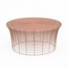 Mesa baja Aram Outdoor de diseño para jardín o terraza de Gandia Blasco.