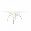 Mesa Glossy de Kartell. Diseño contemporáneo ideal para comedor.