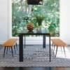 Mesa Four Kartell. Diseño rectangular elegante para salón o comedor.