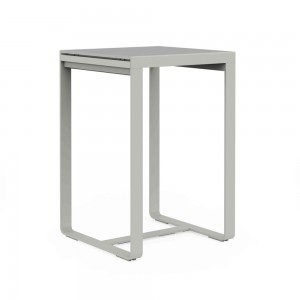 Mesa Bar Flat de Gandía Blasco. Mesa elegante para exterior con varias medidas.