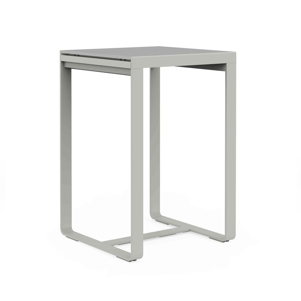 Mesa Bar Flat de Gandía Blasco. Mesa elegante para exterior con varias medidas.