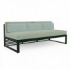 Sofá modular 4 DNA para exteriores de Gandia Blasco. Sofá de diseño moderno.