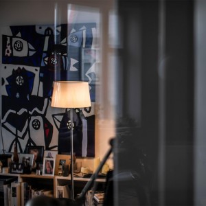 Lumiere XXL - Difusor Blanco/ Soporte Aluminio