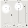 Lámpara pie Rituals Foscarini
