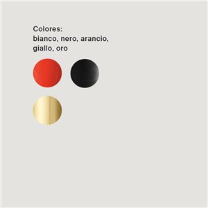 Lámpara pie Tobia. Lámparas de pie modernas de diseño italiano para salón.