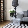 Sparkle mesita auxiliar de Kartell. Diseño moderno de calidad italiana.