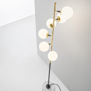 Lámpara  de diseño suelo Galassia Stilnovo