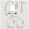Lámpara pie Twiggy LED Foscarini