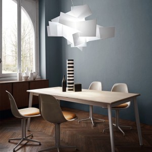 Lámpara suspensión Big Bang Foscarini. Lámpara de suspensión innovadora.