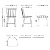 Silla de madera J41 de Hay moderna y elegante con diseño nordico.