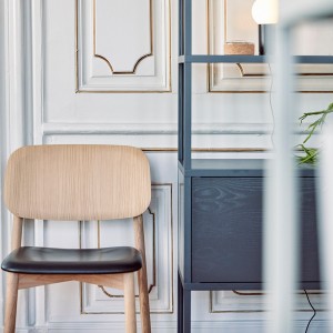 Silla Soft Edge 60 asiento tapizado Hay