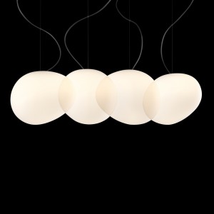 Lámpara de suspensión Gregg de Foscarini. Lámparas de diseño modernas.