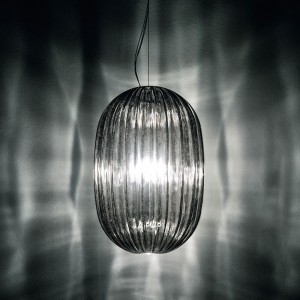 Lámpara suspensión Plass Grande Foscarini. Lampara moderna para salón.