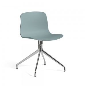 Silla AAC 10 de acero y polipropileno de Hay ideal para espacios modernos.