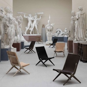 Butaca de diseño silla Saxe Audo Copenhagen.