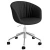 Silla AAC 53 Soft de aluminio y polipropileno tapizada de Hay ideal para las oficinas