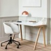 Silla AAC 53 Soft de aluminio y polipropileno tapizada de Hay ideal para las oficinas
