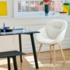 Silla AAC 123 tapizado soft de Hay. Silla nórdica tapizada.