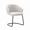 Sillón Binar60 bajo acero Inclass. Sillones de diseño moderno para interiores.