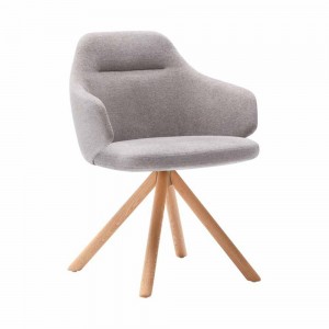 Sillón Binar60 giratorio madera Inclass. Sillones de diseño ideal para interiores.