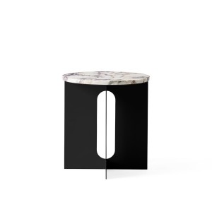 Mesa auxiliar Androgyne Acero de de Audo Copenhagen. Mesas modernas.