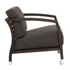 Butaca Malena para dormitorio de Stua. Butacas modernas tapizadas para salón.