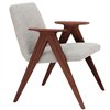 Butaca Libera de Stua. Butaca moderna de madera para salón o dormitorio.