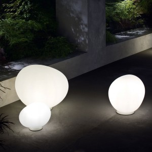 Lámpara de suelo Gregg Outdoor Foscarini. Lámparas para suelo de exterior.