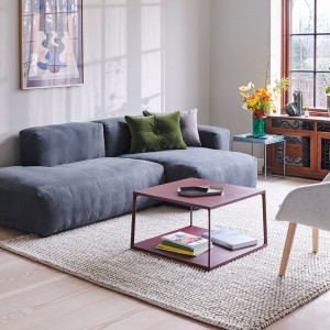 Módulos de sofá Mags soft bajo de Hay. Muebles de diseño. Personaliza tu sofa del modo que desees.