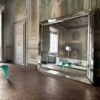 Espejo pie neutra Caadre de Fiam. Espejos modernos diseño Philippe Starck.