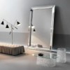 Espejo pie neutra Caadre de Fiam. Espejos modernos diseño Philippe Starck.