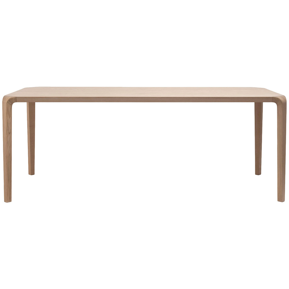 Mesa de madera Silu de Ondarreta. Mobiliario de diseño