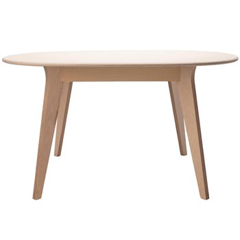 Mesa fija de madera Mikado de Ondarreta. Mobiliario de diseño