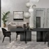 Mesa rectangular Big Wave Ecomalta de Fiam. Mesas para comedor o salón.