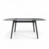Mesa Magma de Fiam. Mesas modernas de cristal para comedores o salones.