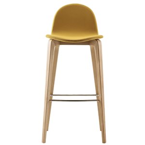 Taburete Bob tapizado de Ondarreta. Taburetes modernos.